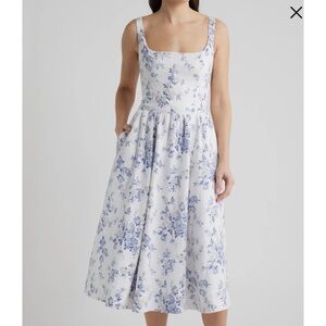 REFORMATION Janu Linen Sundress